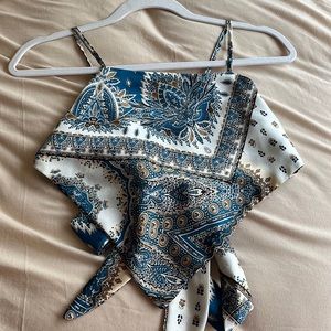 shein top that ties in the back